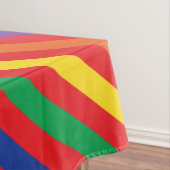 テディベアーレインボーキュート1歳の誕生日パーティー テーブルクロス (インサイチュ)