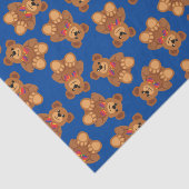 テディベアーレインボーキュート1歳の誕生日パーティー 薄葉紙 (詳細)