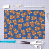 テディベアーレインボーキュート1歳の誕生日パーティー 薄葉紙 (クラフト)