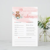 テディベア予測とアドバイスカードゲーム (スタンド正面)