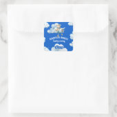 テディベア初誕生日コースのチャートイン スクエアシール (バッグ)