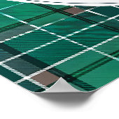 テディベア名門私立校風のボーイ赤ちゃんシャワーへようこそ ポスター (角)