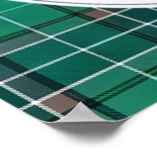 テディベア名門私立校風のボーイ赤ちゃんシャワーへようこそ ポスター (角)