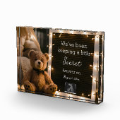 テディベア妊娠の発表と居心地の良い夜 フォトブロック (右)