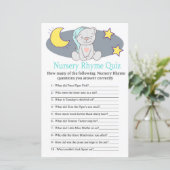 テディベア子供部屋ライムクイズベビーシャワーゲーム (スタンド正面)