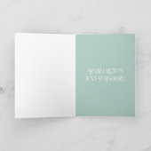 テディベア小さな女の子1900年代の可愛らしい人形 カード (内部)