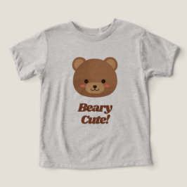 テディベア幼児用Tシャツ