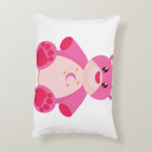 テディベア愛好家 アクセントクッション (裏面(縦))