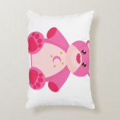 テディベア愛好家 アクセントクッション (正面(垂直))