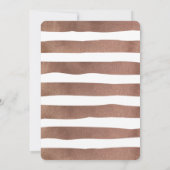 テディベア我々は心から待つことができベビー誕生日 招待状 (裏面)