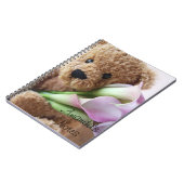 テディベア持ち込みカルライリノート ノートブック (左側)