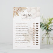 テディベア推測誰が赤ちゃんシャワーのゲーム (スタンド正面)