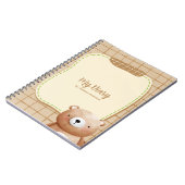 テディベア日記 ノートブック (左側)