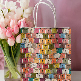 テディベア漫画 ラージペーパーバッグ