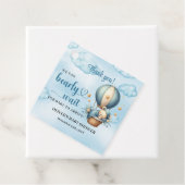 テディベア熱い気球はブルーブラウンを待つ フェイバータグ (インサイチュ)