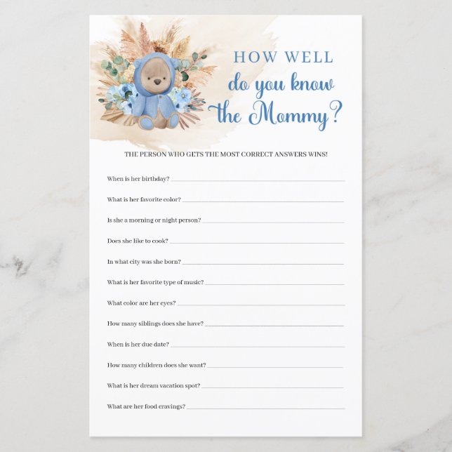 テディベア熱帯性ママを知ってるか (正面)