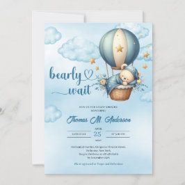 テディベア熱気球が待ち遠しい 招待状