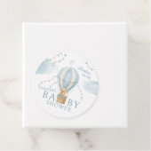 テディベア熱気球アドベンチャーベビーシャワー フェイバータグ (インサイチュ)