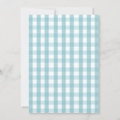 テディベア熱気球ベビーシャワー 招待状 (裏面)