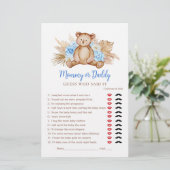 テディベア男の赤ちゃんママまたはパパのゲーム (スタンド正面)