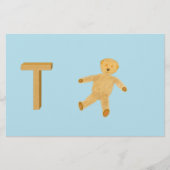 テディベア紙 (正面)