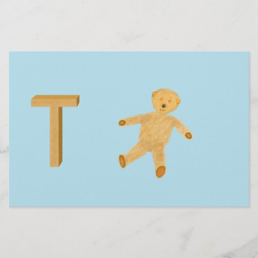 テディベア紙 (正面)