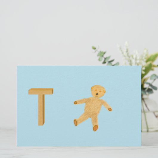 テディベア紙 (スタンド正面)