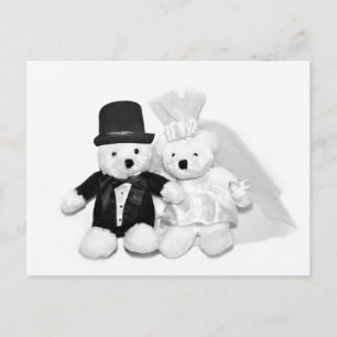 テディベア結婚ズ ポストカード