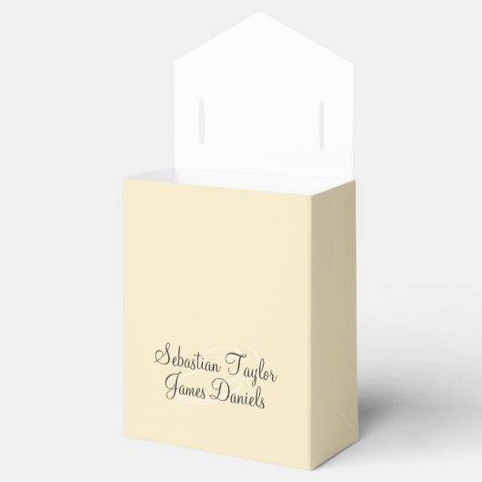 テディベア結婚ー フェイバーボックス (オープン)