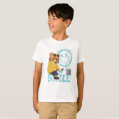 テディベア絵を描ズ Tシャツ (正面フル)
