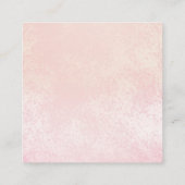 テディベア蝶の赤ちゃんシャワーブックリクエスト エンクロージャーカード (裏面)