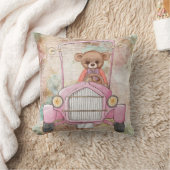 テディベア装飾用クッション クッション (ブランケット)