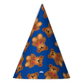 テディベア誕生日パーティー パーティーハット (左)