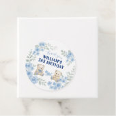 テディベア誕生日パーティー フェイバータグ (インサイチュ)