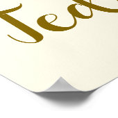 テディベア誕生日パーティー ポスター (角)