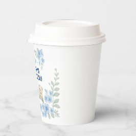 テディベア誕生日パーティー 紙コップ