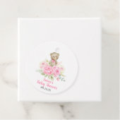 テディベア赤ちゃんシャワーガール フェイバータグ (インサイチュ)