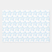 テディベア赤ちゃんシャワーラッピング紙シート ラッピングペーパーシート (正面2)