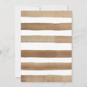 テディベア赤ちゃんシャワー招待状ガール私たちは耐えることができる 招待状 (裏面)