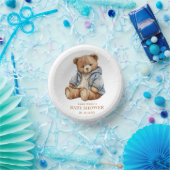 テディベア赤ちゃんシャワー招待状心待ちできる ペーパーボウル (パーティー)