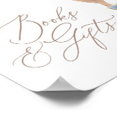 テディベア赤ちゃんシャワー本とギフト ポスター (角)