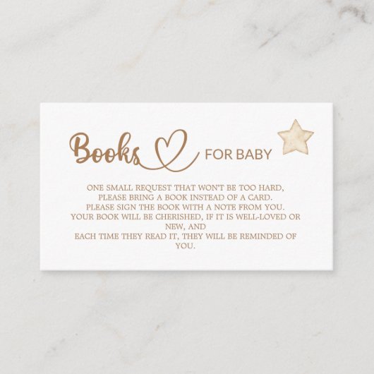 テディベア赤ちゃんシャワー本ベビーエンクロサー エンクロージャーカード (正面)