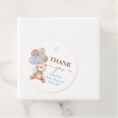 テディベア赤ちゃんシャワー フェイバータグ (インサイチュ)