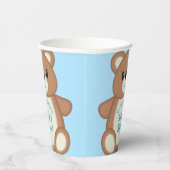 テディベア赤ちゃんシャワー 紙コップ (右)