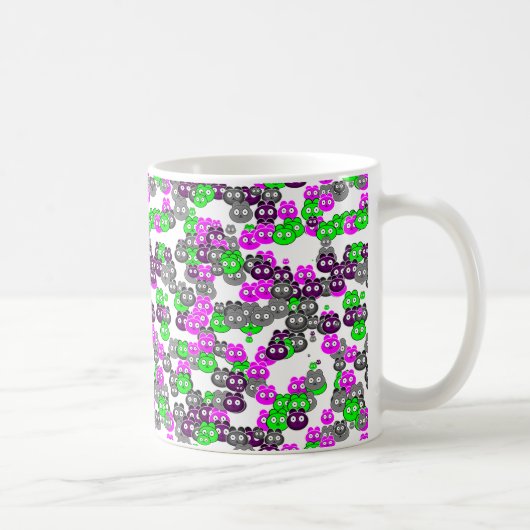 テディベア顔 コーヒーマグカップ (右)