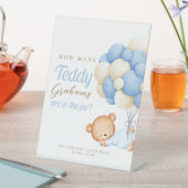 テディベア風船何人グラハム 台座サイン (インサイチュ)