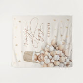 テディベア風船 ニュートラル ベアリーウェイト ベビーシャワー タペストリー (正面(横))