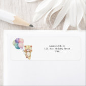 テディベア風船 ラベル (インサイチュ)