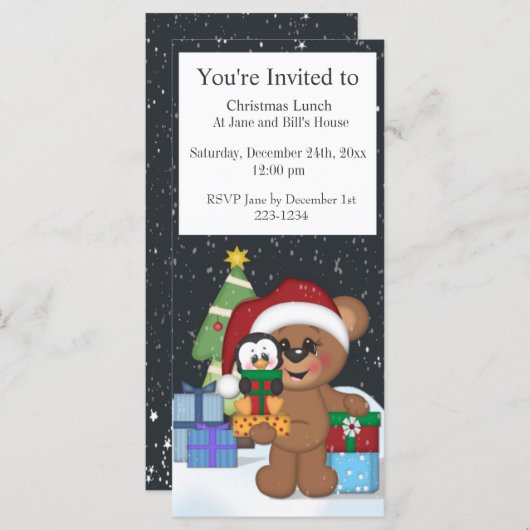 テディベア (正面/裏面)