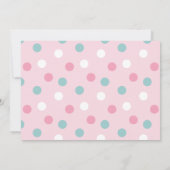 テディベア1日招待状 招待状 (裏面)